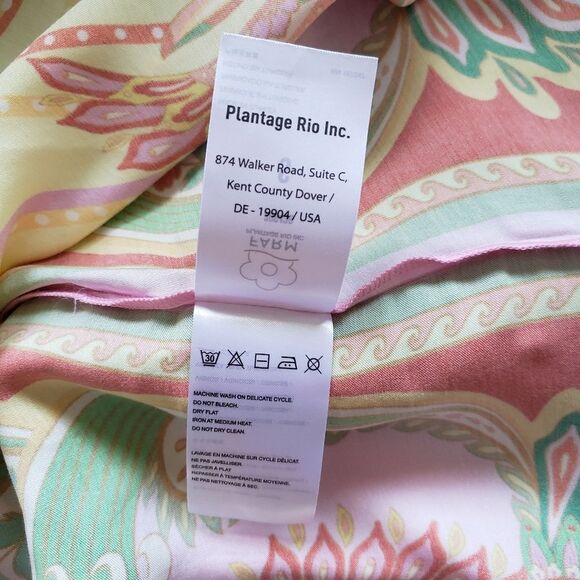 Farm Rio Beach Toucans Scarf Kimono Beach Cover Multi Size Small Eco-Friendly - Picture 15 of 16